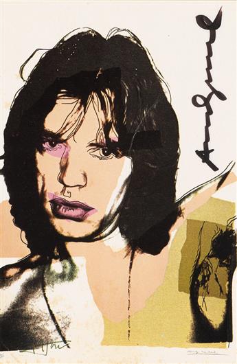 WARHOL, ANDY. Group of Signed books and one Signed postcard.